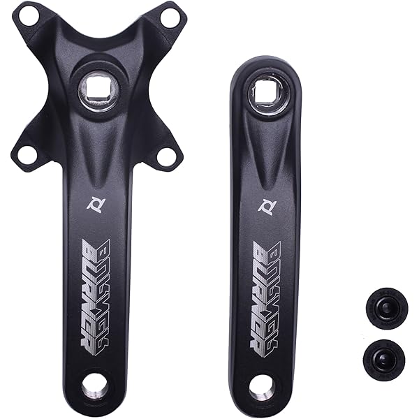 Pedalier M-Wave Carrusel - Cuadrado JIS, Eje 127mm | Rodamiento Sellado, Compatible BSA/ITA