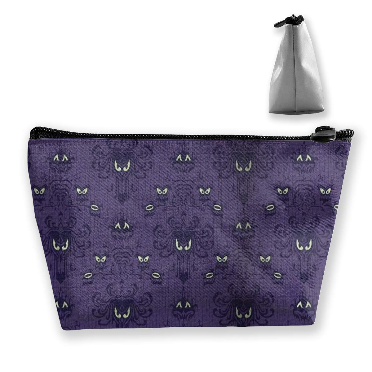 Women Haunted Mansion Makeup Bag Cosmetic Bags Hand-held Toiletry Travel Organizer for Girl Cosmetics Make Up Tools Toiletries