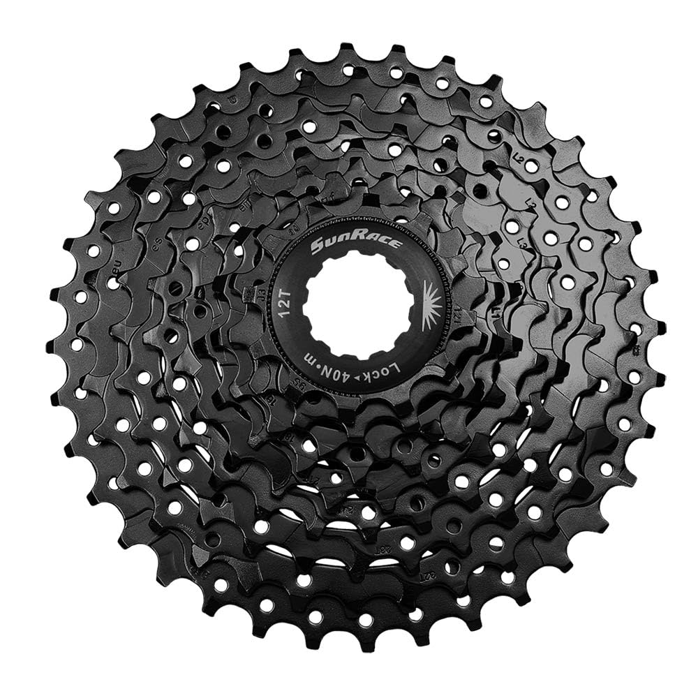 SunRace Unisex Csm980 Cassette, Black, 11-40 tooth UK
