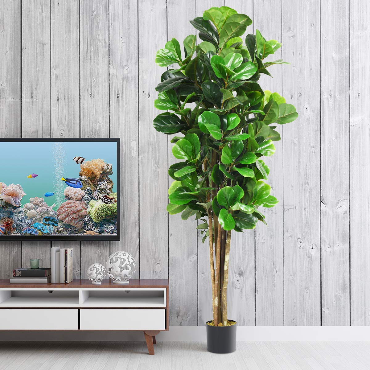 Fake Fiddle Leaf Fig Tree
