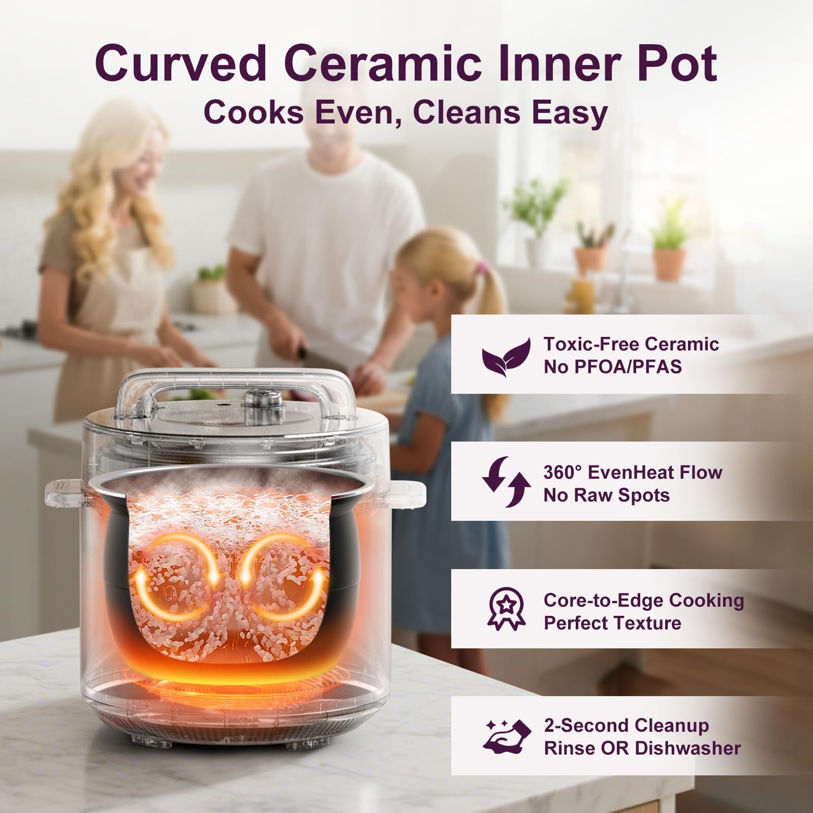 Olla a presión eléctrica Fullwill de doble olla 6+5QT (actualizada 2025), olla múltiple 12 en 1 para cocinar a presión, sopa, yogur, guiso, arroz