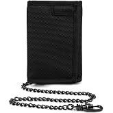 PacSafe Rfidsafe Z50 Rfid Blocking Tri-fold Black Travel Wallet, Black
