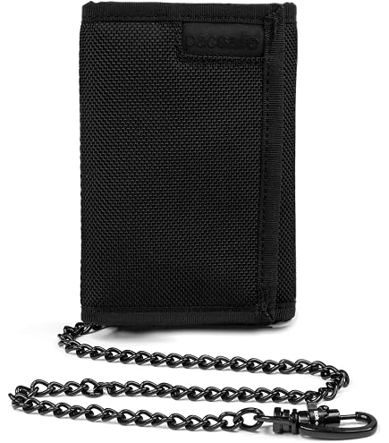 by lassen 小物入れ　14センチ Amazon.com | Pacsafe Rfidsafe Z100 Rfid Blocking Bi-fold Black