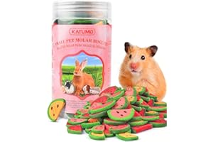 KATUMO Rabbit Chew Toys, 200g / 7oz Mixed Natural Timothy Hay Beet Pumpkin Carrot Chew Toys and Treats for Hamster, Chinchilla, Guinea Pig, Rabbit, Small Animals Molar Snacks