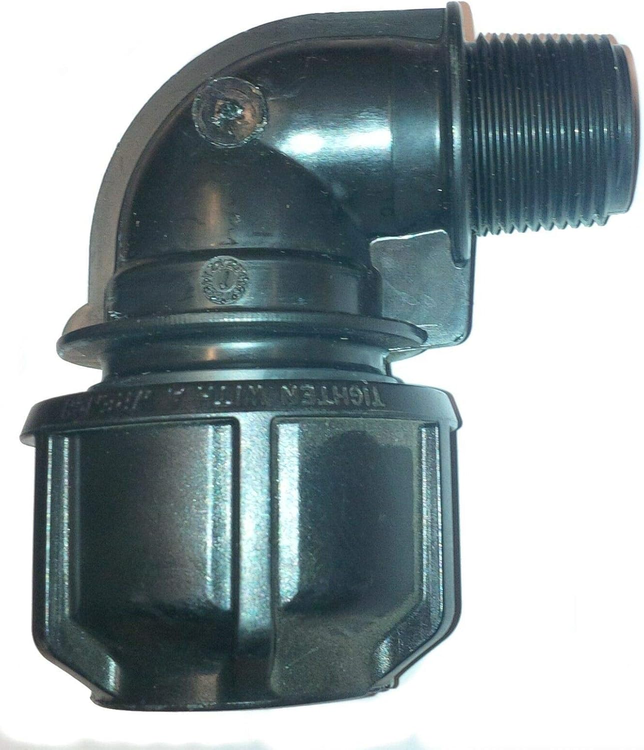 Philmac Poly to Male BSP Elbow - Poly ¾" (25mm) x BSP ¾" (25mm)