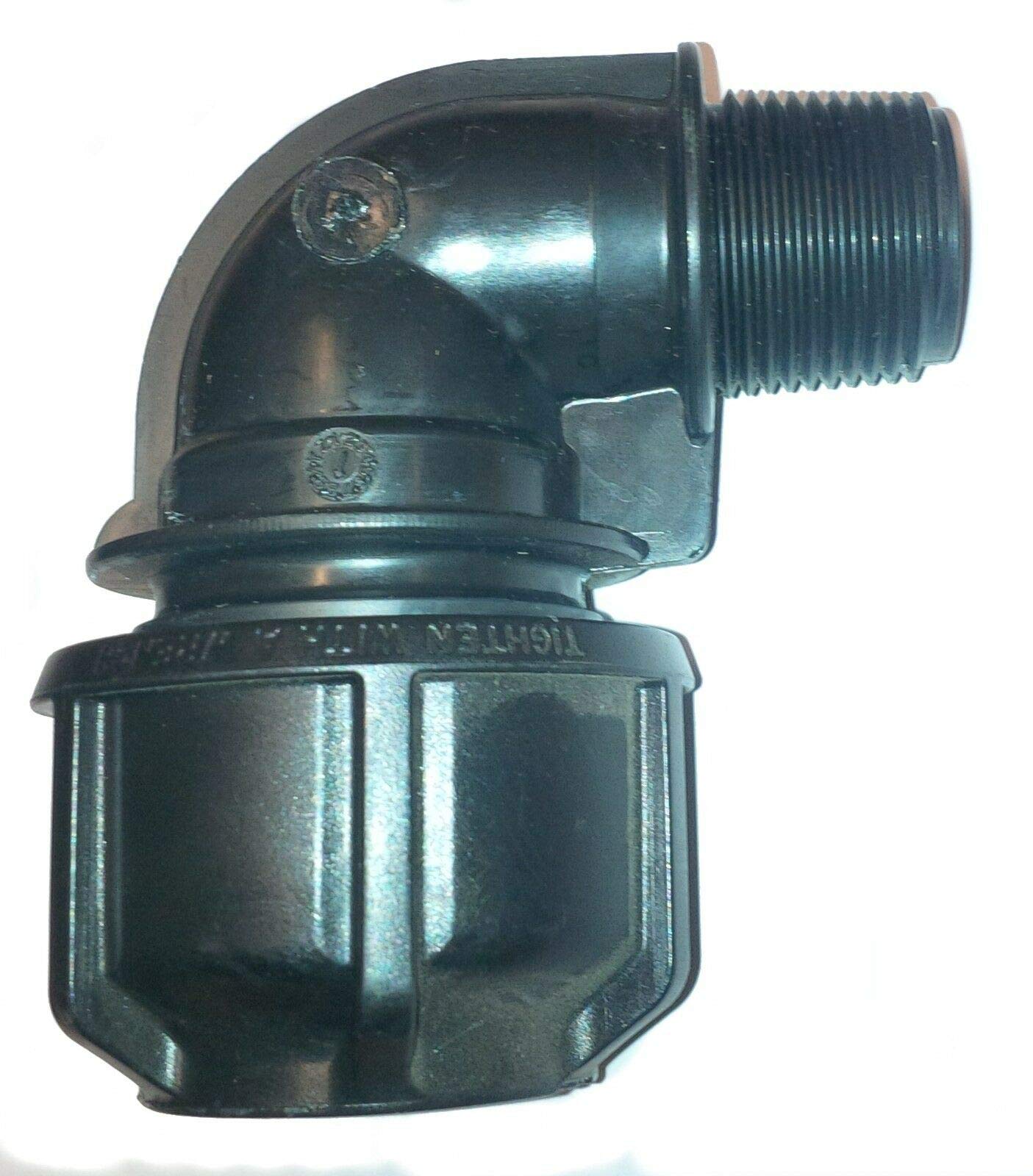 Philmac Poly to Male BSP Elbow - ¾" X 25mm