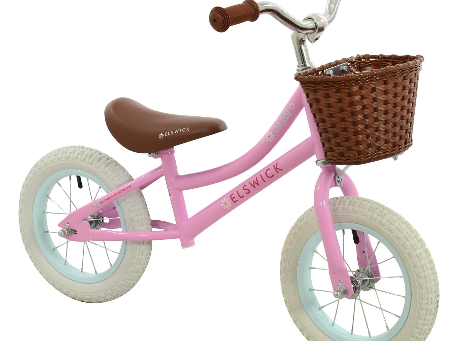 balance bike with basket