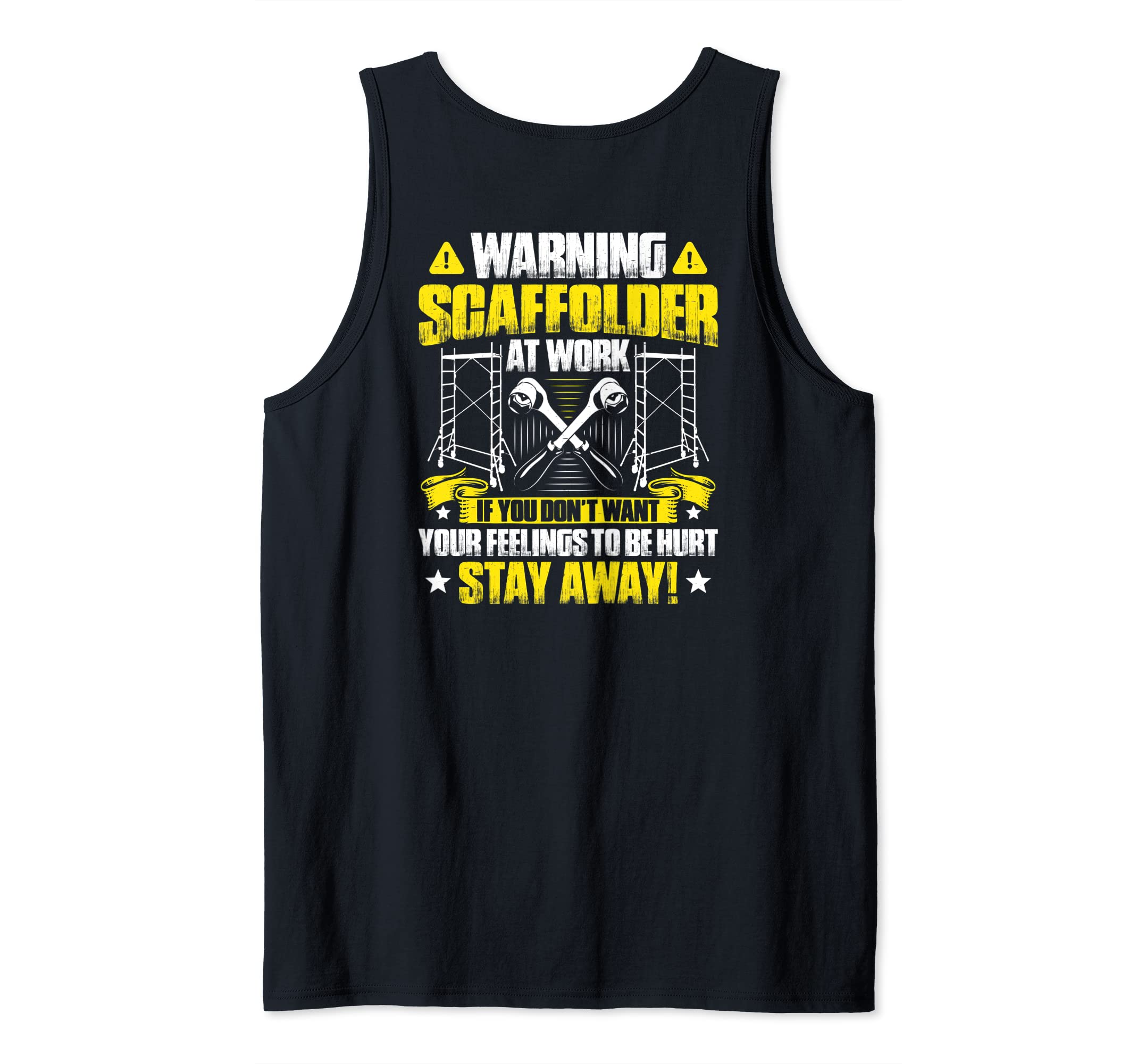 Scaffolding At Work Scaffolder Tank Top