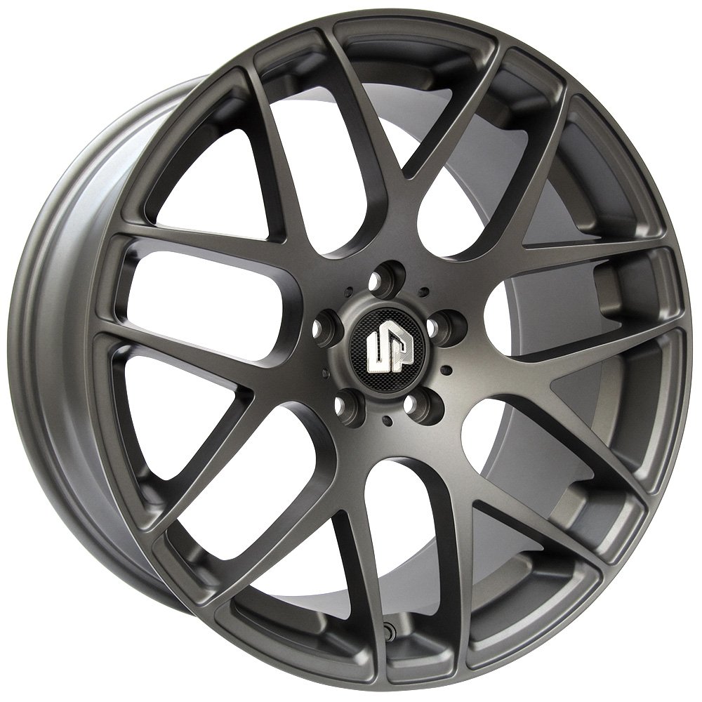 19" UP720 Staggered Wheels Set fits BMW in Matte GunMetal