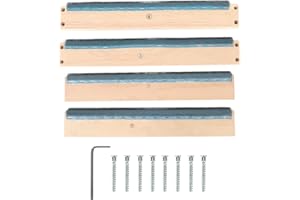 Punch Needle Frame, Embroidery Strip Frame 4 Sides 15.7in Embroidery Hoop Wide Stable Sturdy Easy Assembly Rug Hooking Frame 