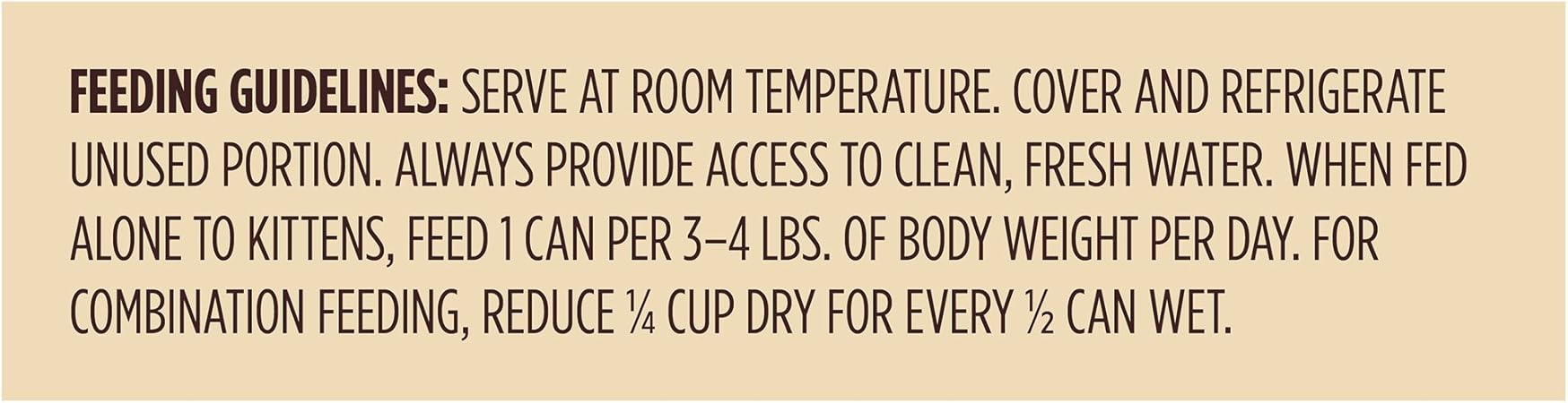 castor and pollux kitten food