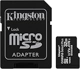 Kingston 32GB Micro SDHC Memory Card with SD Adapter for Samsung, HTC, Sony view 2