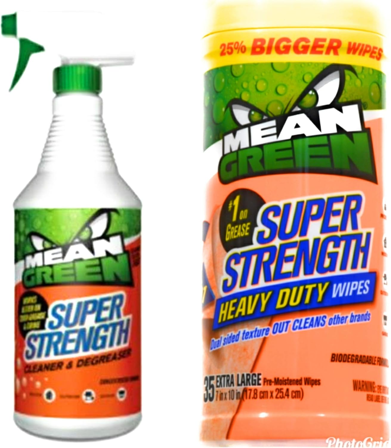 Mean Green Cleaner Degreaser 32 oz Super Strength Heavy