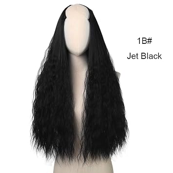 Amazon Com 26 Long Kinky Curly Wig Synthetic Wigs Female Full
