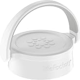 Lifefactory Classic Chug Cap for 12oz, 16oz, &amp; 22oz Glass Bottles, White | Replacement Cap for Lifefactory bottles