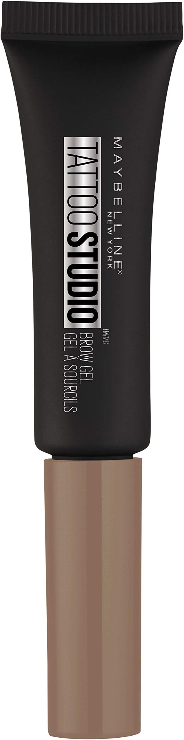 Maybelline TattooStudio Waterproof Eyebrow Gel Makeup Soft Brown 0.23 fl oz