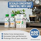 Caffenu Descaler for Sage & Breville 400ml 4 Uses - Limescale Remover view 3