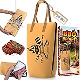 21in BBQ Blanket for Resting Meat - Meat Resting Bag of Washable Oxford Cloth - Insulated Brisket Resting Blanket for Turkey, Pork Shoulder & Beef - Gifts for Men, Christmas Gifts, BBQ Lovers Gift