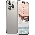 14PROMA X Smartphone Unlocked Cell Phone, Battery 6800mAh 6.82" HD Screen Unlocked Phones, 12+512GB Android 14 with 128GB Memory Card, Dual SIM/Fingerprint Lock/Face ID/GPS (Natural Titanium, 12+512)