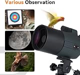 SVBONY SV41Pro Mini Mak Spotting Scope 28-84X80 Angled FMC 1.25" Eyepiece view 8