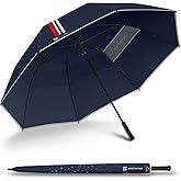 Weatherman Umbrella - Golf Umbrella - Windproof Sports Umbrella Resists Up to 55 MPH Winds - Available in 2 Sizes and 5 Colors