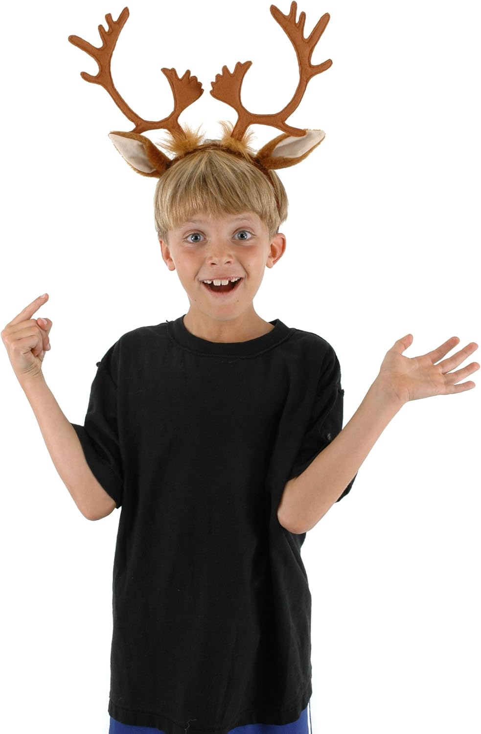 Reindeer Antlers Costume Headband for Kids and Adults: Toys & Games
