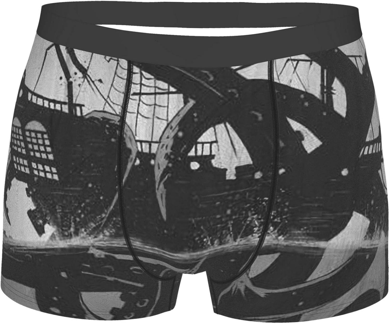Kraken Tentacle Octopus Men'S Boxer Briefs, Comfort Strench Waistband