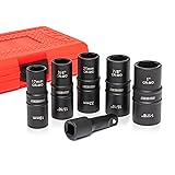 NEIKO 02287B 6-Pc 1/2-Inch-Drive Impact Socket