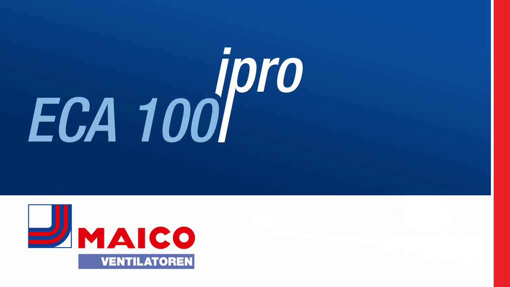 Maico Eca100 Ipro H Kleinraumventilator Amazon De Baumarkt