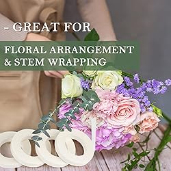 COIDEA 8 Rolls Floral Tape, 1/2" Wide Flower