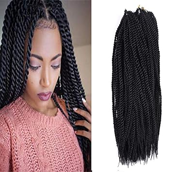 Amazon Com Fashion Lady Senegalese Twist Crochet Hair Braids
