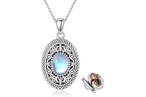 SHEAISRS Urn Necklace for Ashes Memorial Cremation Jewelry for Ashes Sterling Silver Keepsake Urn Memorial Ash