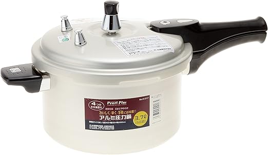Amazon パール金属 パールプラス アルミ圧力鍋3 7l 5合炊 H 5117 圧力鍋 オンライン通販