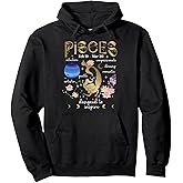 Pisces Facts Pisces Zodiac Sign Pisces Birthday Pullover Hoodie