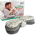 AVXIGO FIELD Adjustable Nursing Pillow Support for Breastfeeding Moms - Multi-Functional and Multi-Layer Postnatal Posture Support Pillow, Geometric Design - Complete with Gift Box
