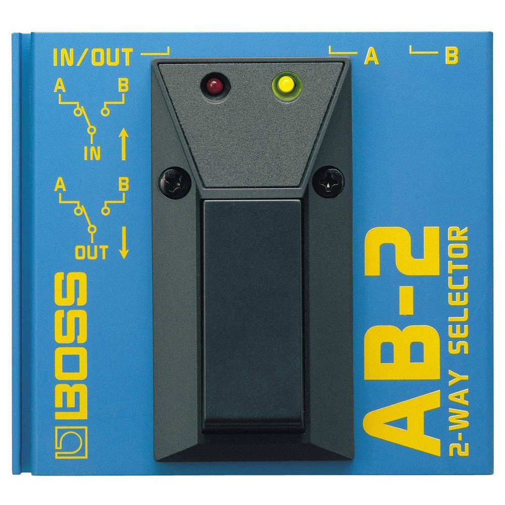 BOSS AB-2 2-Way Selector Foot Switch