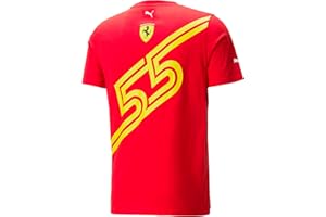 PUMA Scuderia Ferrari - 2023 Special Edition Carlos Sainz T-Shirt - Men - Red