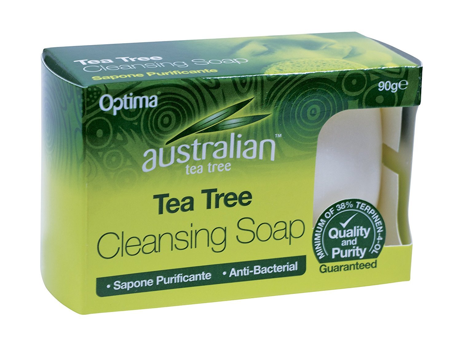 THREE PACKS of Australian tea tree Cleansing Soap 90g