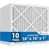 Mounto 10-Pack Pre-Filter Replacements for HEPA 500 Air Scrubber, Enhanced Dust Capture, Easy Installation, Extends HEPA Filter Life