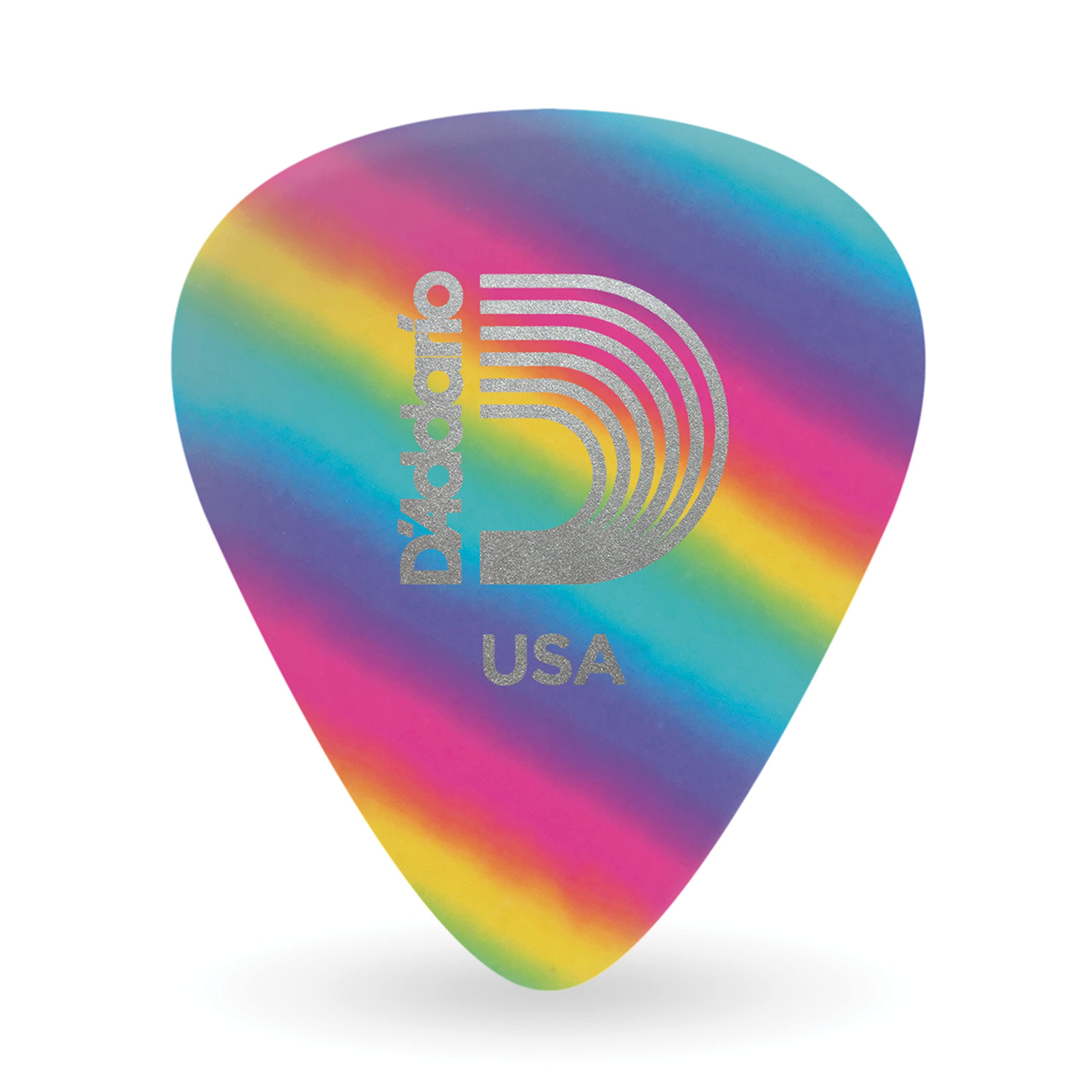 Planet Waves 1CRB4-10 Medium Rainbow Celluloid Guitar Picks (Pack of 10)