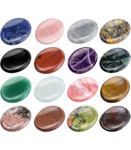 Pietra Di Palma Iolite Naturale CRYSTALMIRACLE Per Cristalloterapia, Reiki E Meditazione – Energia Positiva E Protezione - 2