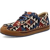 Twisted X Men's Hooey Loper, Moc Toe, Graphic Pattern Canvas, 10.5 M