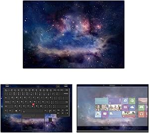 Decalrus - Protective Decal Space Skin Sticker for Lenovo ThinkPad X1 Carbon (6th Gen.) (14