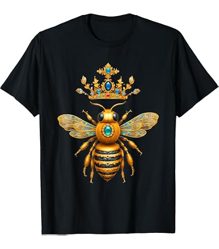 女王蜂 qb original night wear tops(cotton) Amazon.com: Queen B - Letter B and Crown (Bee) T-Shirt : Clothing