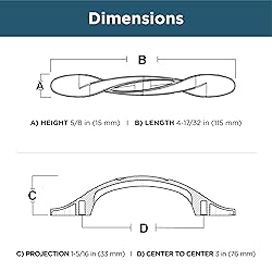 Franklin Brass Twisted Arch (10-Pack) Cabinet