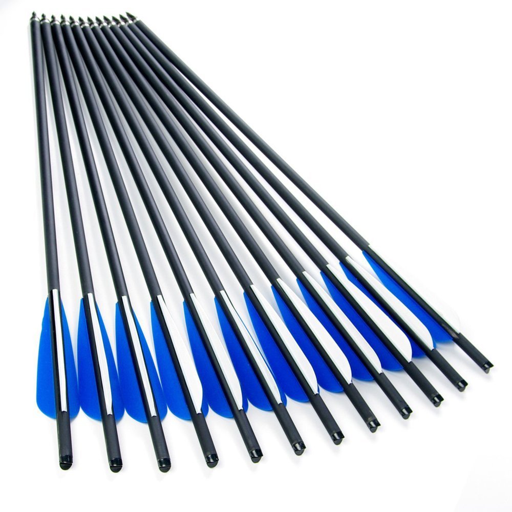 vane material carbon Crossbow Hunting Carbon Galleon Archery Arrow GPP 22