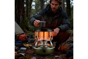 Kerosene Heater Indoor & Outdoor, 9000 BTU Portable Use Black Red White Green Camping Portable Kerosene Cordless Heater for H