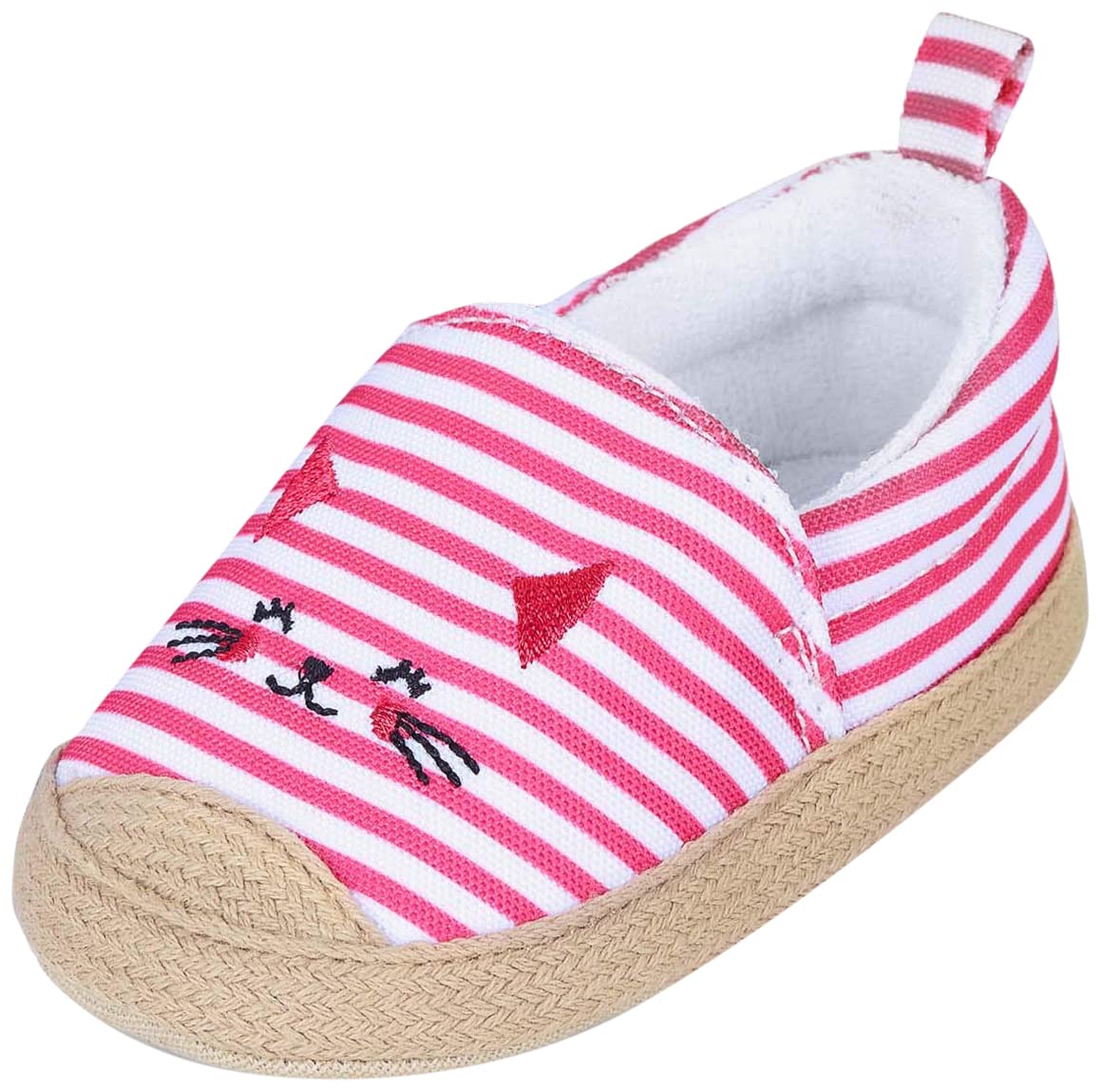 Sterntaler Boy's Girl's Baby-Espadrilles Loafers, Pink, 4.5 UK Child