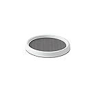 Copco 2555-0191 Non-Skid Pantry Cabinet Lazy Susan Turntable, 9-Inch, White/Gray