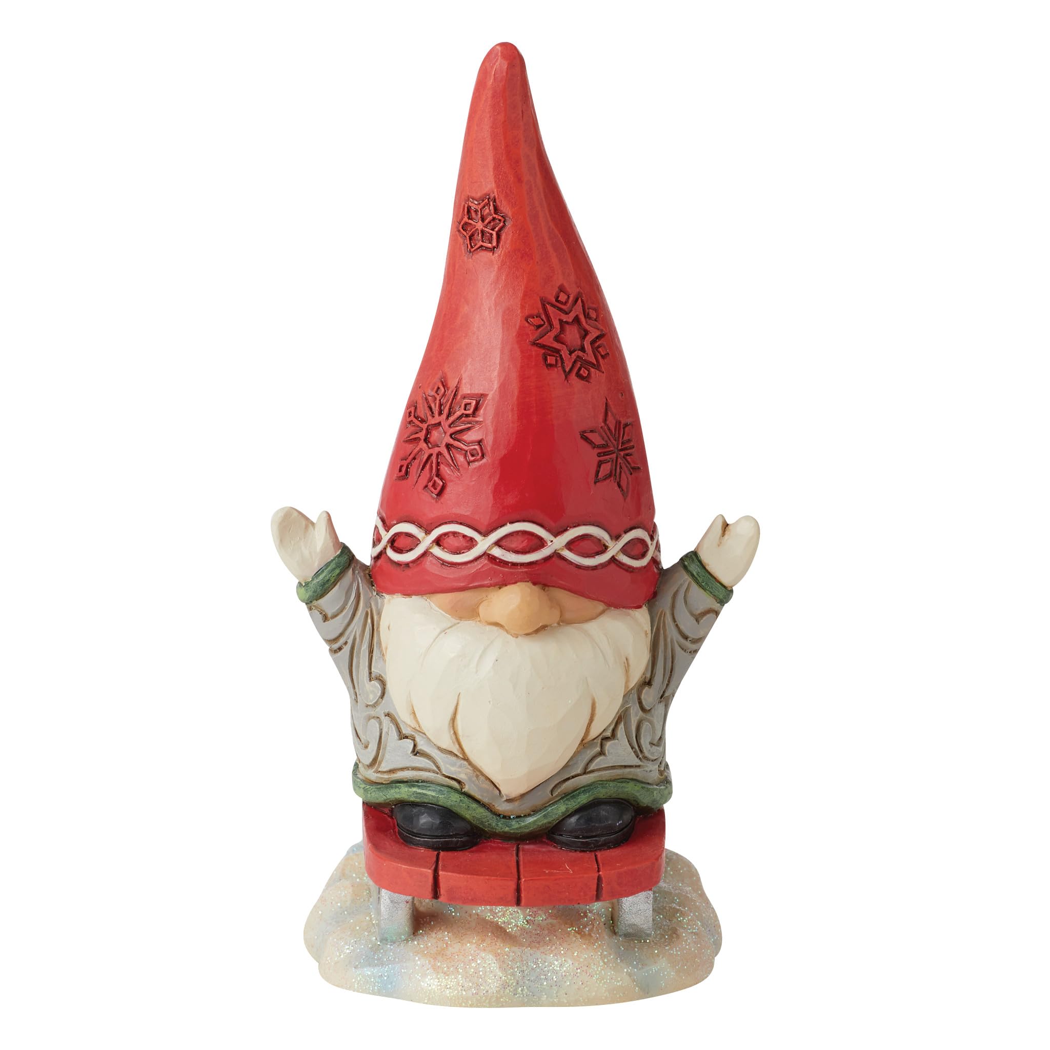 Heartwood Creek - Gnome Sleigh Figure